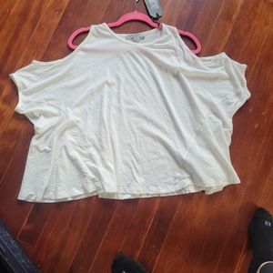 Brand new All Saints loose crop shirt